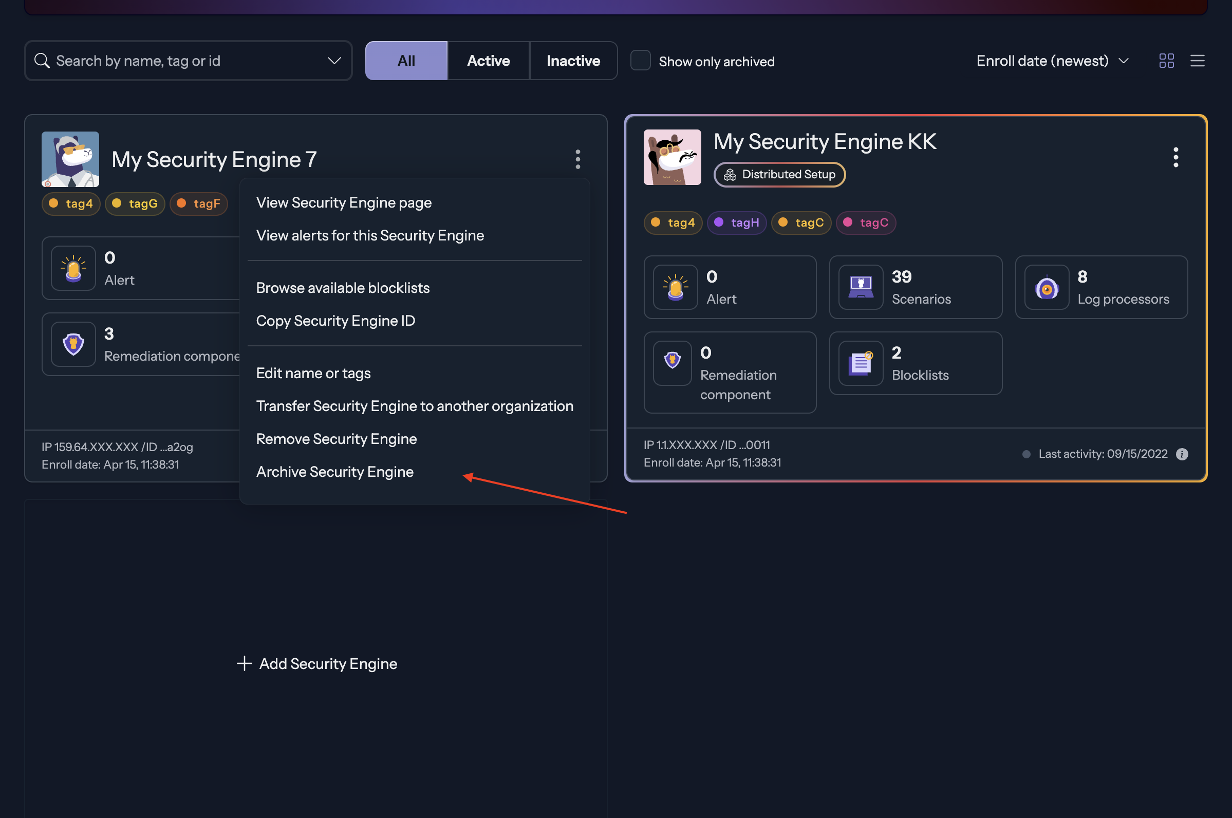 Archive Engine